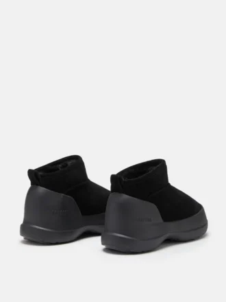 Botines de gamuza Mezzaluna en negro Botines de gamuza Mezzaluna en negro