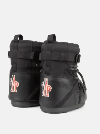 Botines Icon Low Black de Moon Boot X Moncler Grenoble