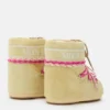 Botines Icon Low de ante amarillo