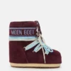 Botines Icon Low de ante burdeos