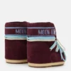 Botines Icon Low de ante burdeos
