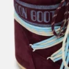 Botines Icon Low de ante burdeos