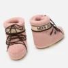 Botines Icon Low de felpa rosa
