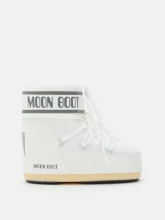 Botines Icon Low de nailon blanco