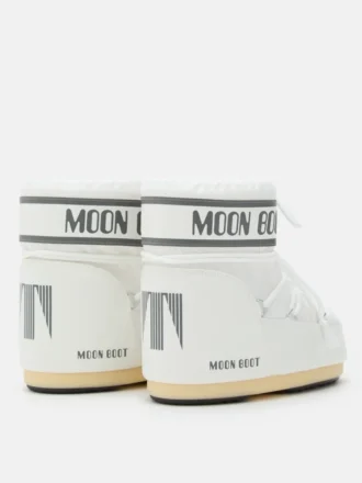 Botines Icon Low de nailon blanco