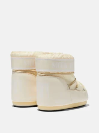 Botines Icon Low de nailon color crema