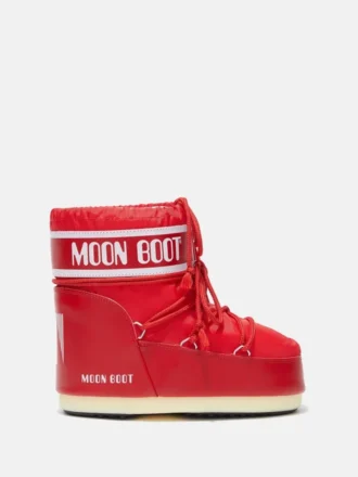 Botines Icon Low de nailon rojo