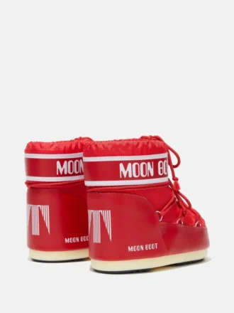 Botines Icon Low de nailon rojo