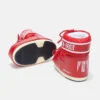 Botines Icon Low de nailon rojo