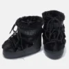 Botines Icon Low de piel sintética negra