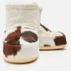 Botines Icon Low sin cordones con estampado de vaca