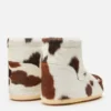 Botines Icon Low sin cordones con estampado de vaca