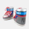 Botines Icon Low Space Racing plateados
