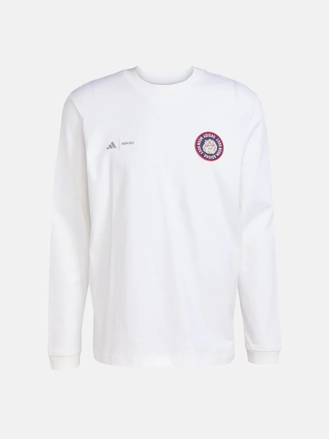Camiseta de manga larga Adidas X Moon Boot en color blanco Camiseta de manga larga Adidas X Moon Boot en color blanco