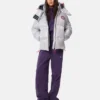 Chaqueta acolchada plateada Adidas X Moon Boot