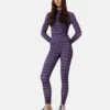 Leggings Adidas X Moon Boot en color ciruela