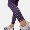 Leggings Adidas X Moon Boot en color ciruela