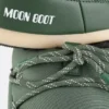 Mules de nailon verde Evx