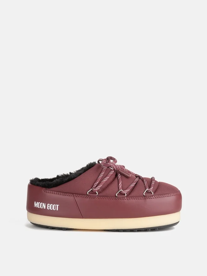 Mules de nylon burdeos Evx Mules de nylon burdeos Evx