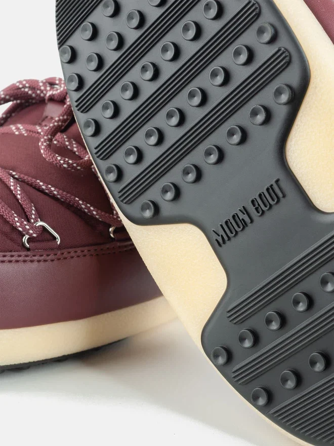 Mules de nylon burdeos Evx Mules de nylon burdeos Evx
