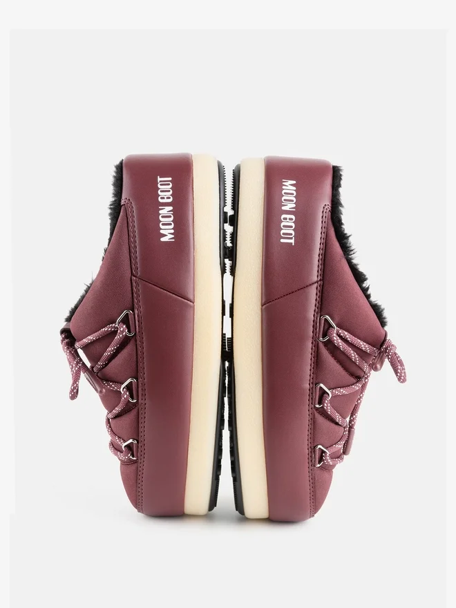 Mules de nylon burdeos Evx Mules de nylon burdeos Evx