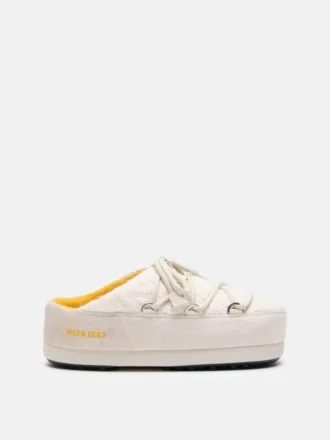 Mules de punto Evx White Sand de Moon Boot x Guest in Residence