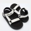 Super Sandal Black & White