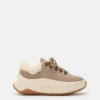 Zapatillas Moon247 City de piel de oveja en color beige Zapatillas Moon247 City de piel de oveja en color beige