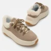 Zapatillas Moon247 City de piel de oveja en color beige Zapatillas Moon247 City de piel de oveja en color beige