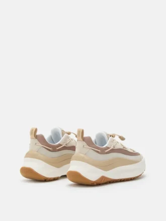 Zapatillas Moon247 Xlace en blanco roto y gris pardo