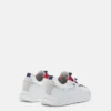 Zapatillas Moonlight en blanco, azul y rojo Zapatillas Moonlight en blanco, azul y rojo