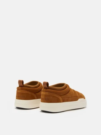 Zapatillas Park de ante marrón suave
